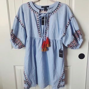 Forever21 embroidered dress